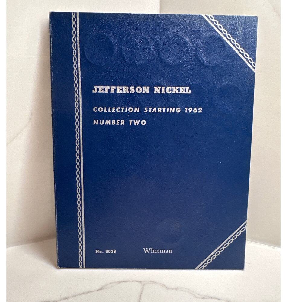 Whitman Jefferson Nickel Coin Folder Album